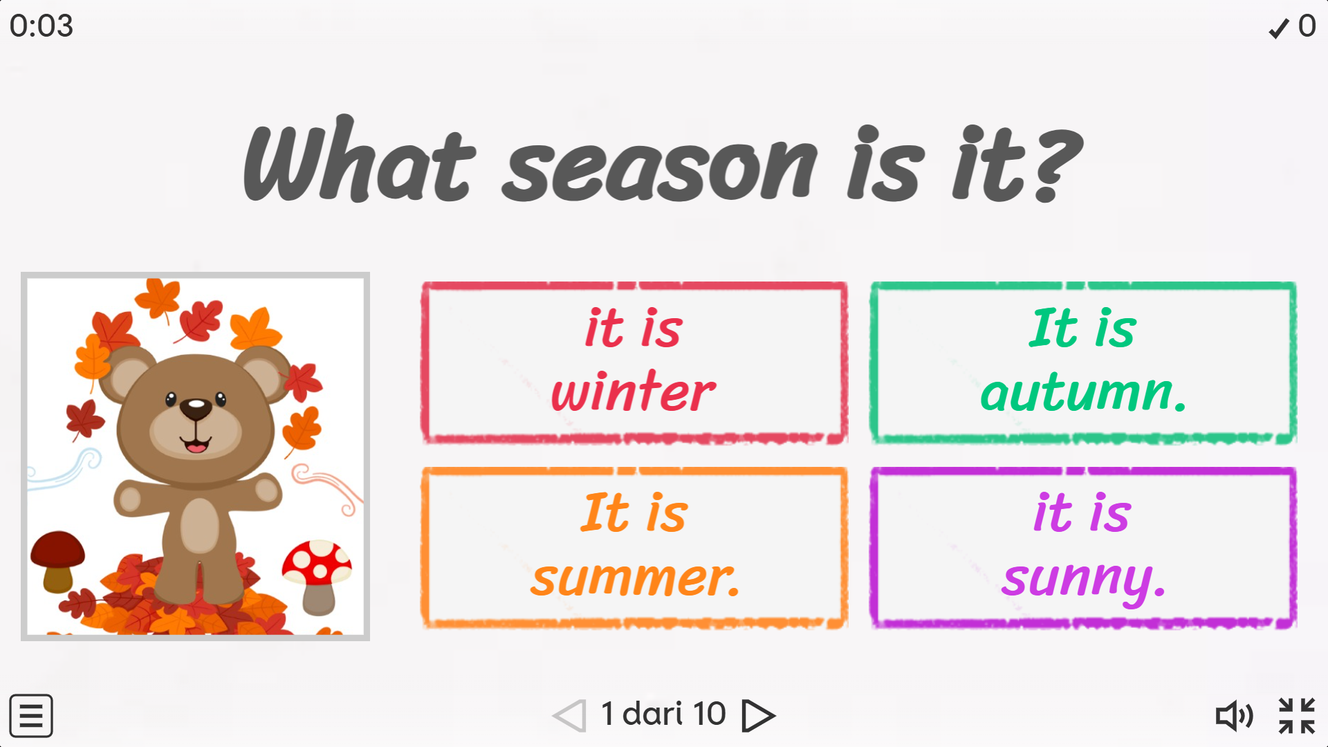 Weather and Seasons